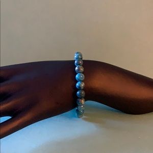 Blue Crazy Lace Agate Bracelet